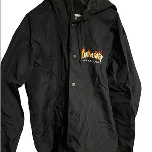 Black Thrasher Windbreaker